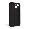 Чехол Full Silicone Case для Apple iPhone 13 black (18) закрытая камера