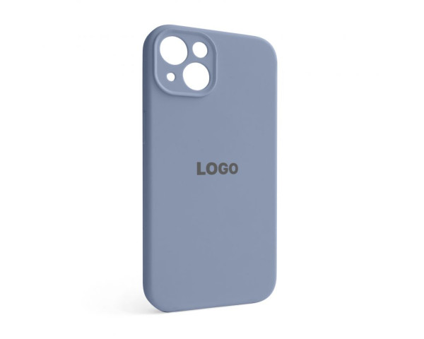 Чохол Full Silicone Case для Apple iPhone 13 lavender grey (28) закрита камера