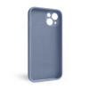 Чохол Full Silicone Case для Apple iPhone 13 lavender grey (28) закрита камера