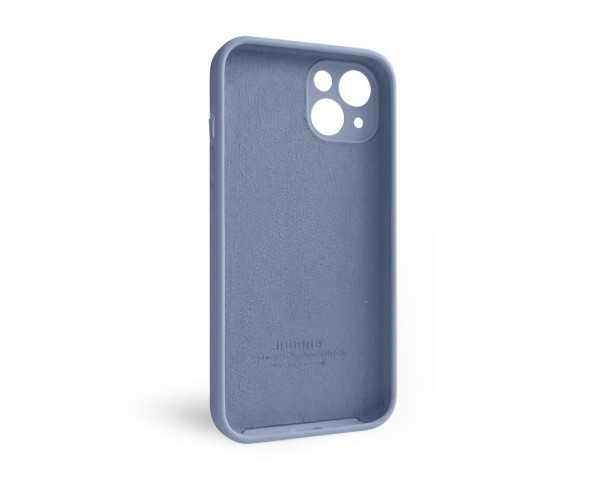 Чохол Full Silicone Case для Apple iPhone 13 lavender grey (28) закрита камера