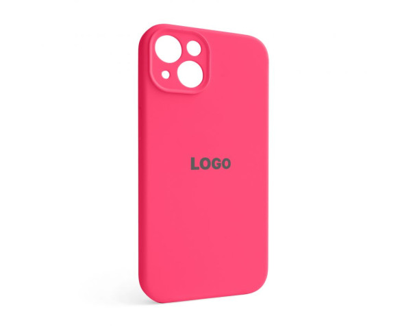 Чохол Full Silicone Case для Apple iPhone 13 shiny pink (38) закрита камера