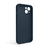 Чохол Full Silicone Case для Apple iPhone 13 cosmos blue (46) закрита камера (без логотипу)