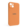 Чохол Full Silicone Case для Apple iPhone 13 papaya (49) закрита камера