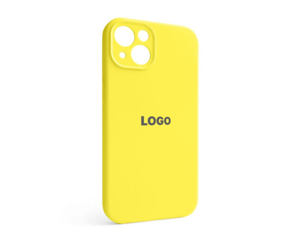 Чохол Full Silicone Case для Apple iPhone 13 canary yellow (50) закрита камера
