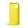 Чохол Full Silicone Case для Apple iPhone 13 canary yellow (50) закрита камера