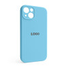 Чохол Full Silicone Case для Apple iPhone 13 cornflower (53) закрита камера