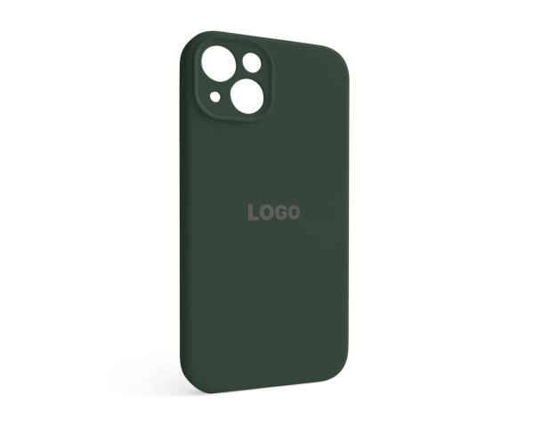 Чохол Full Silicone Case для Apple iPhone 13 atrovirens green (54) закрита камера