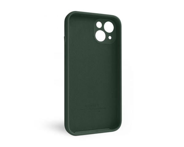 Чохол Full Silicone Case для Apple iPhone 13 atrovirens green (54) закрита камера