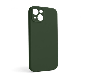 Чохол Full Silicone Case для Apple iPhone 13 atrovirens green (54) закрита камера (без логотипу)
