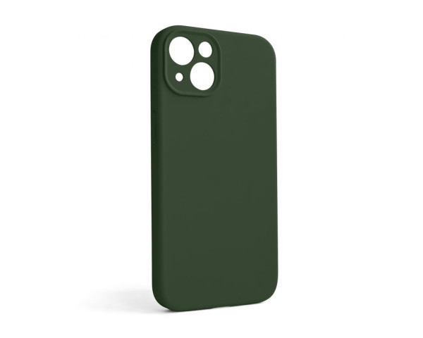 Чохол Full Silicone Case для Apple iPhone 13 atrovirens green (54) закрита камера (без логотипу)