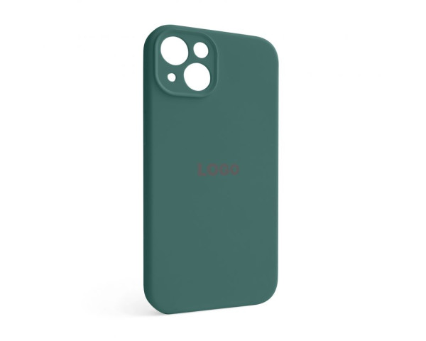 Чохол Full Silicone Case для Apple iPhone 13 pine green (55) закрита камера