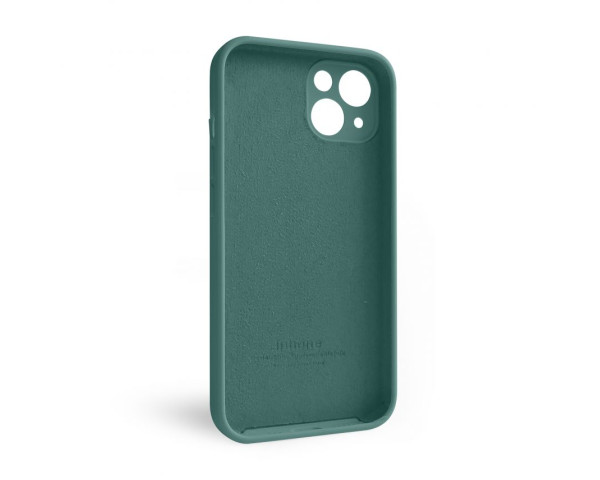 Чохол Full Silicone Case для Apple iPhone 13 pine green (55) закрита камера