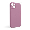 Чохол Full Silicone Case для Apple iPhone 13 blueberry (56) закрита камера (без логотипу)
