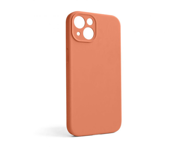 Чохол Full Silicone Case для Apple iPhone 13 new peach (66) закрита камера (без логотипу)