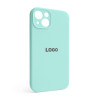 Чохол Full Silicone Case для Apple iPhone 13 new blue (67) закрита камера