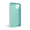 Чохол Full Silicone Case для Apple iPhone 13 new blue (67) закрита камера