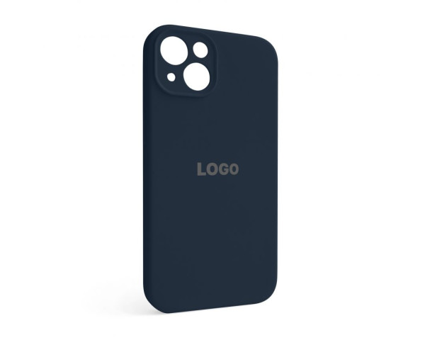 Чохол Full Silicone Case для Apple iPhone 13 deep navy (68) закрита камера