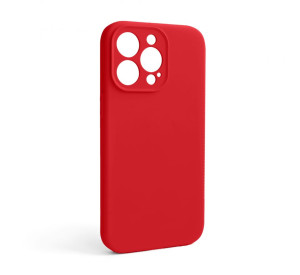 Чохол Full Silicone Case для Apple iPhone 13 Pro red (14) закрита камера (без логотипу)