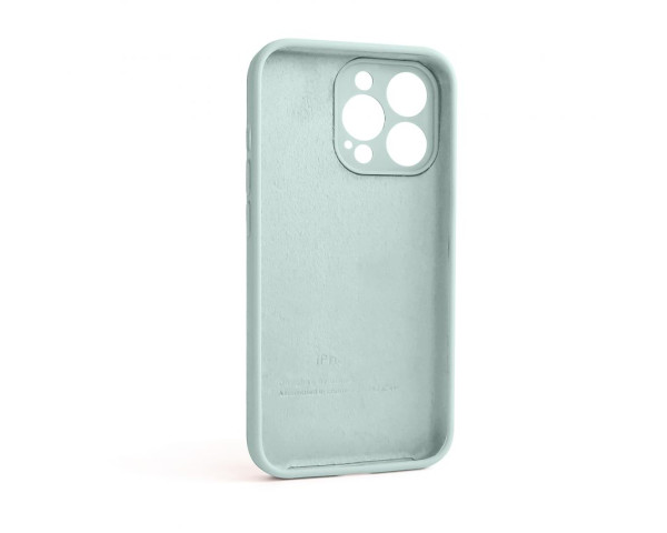 Чохол Full Silicone Case для Apple iPhone 13 Pro turquoise (17) закрита камера