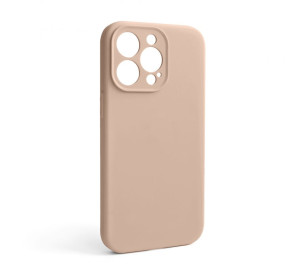 Чохол Full Silicone Case для Apple iPhone 13 Pro nude (19) закрита камера (без логотипу)