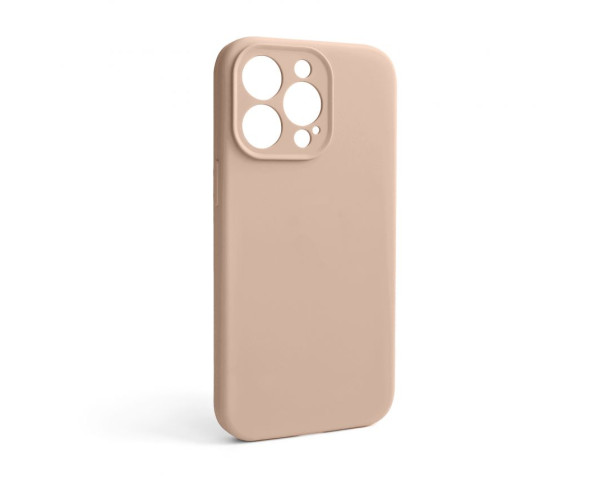 Чохол Full Silicone Case для Apple iPhone 13 Pro nude (19) закрита камера (без логотипу)
