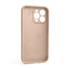 Чохол Full Silicone Case для Apple iPhone 13 Pro nude (19) закрита камера (без логотипу)