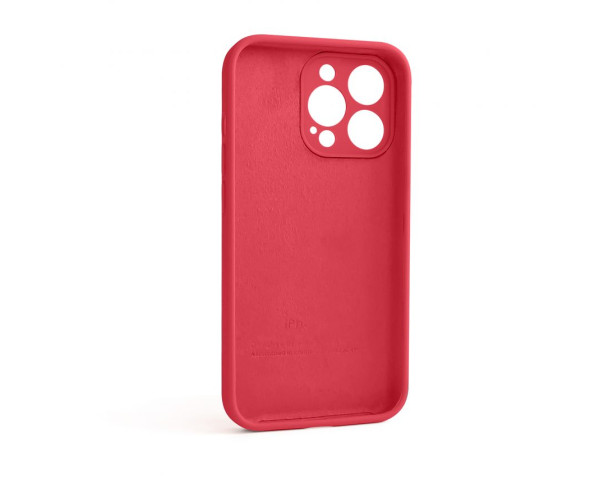 Чохол Full Silicone Case для Apple iPhone 13 Pro camellia (25) закрита камера