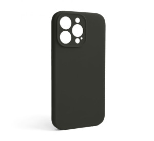 Чохол Full Silicone Case для Apple iPhone 13 Pro dark olive (35) закрита камера (без логотипу)