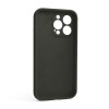 Чохол Full Silicone Case для Apple iPhone 13 Pro dark olive (35) закрита камера (без логотипу)