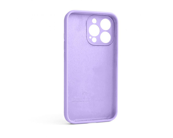 Чохол Full Silicone Case для Apple iPhone 13 Pro lilac (39) закрита камера