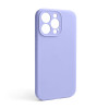 Чохол Full Silicone Case для Apple iPhone 13 Pro lilac (39) закрита камера (без логотипу)
