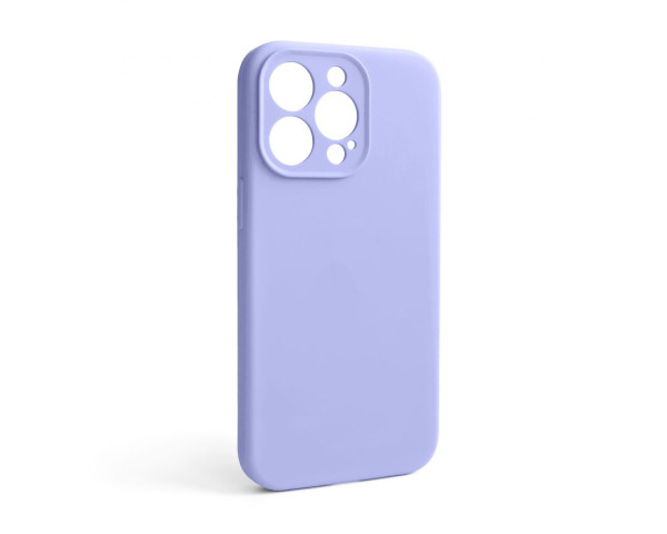 Чохол Full Silicone Case для Apple iPhone 13 Pro lilac (39) закрита камера (без логотипу)
