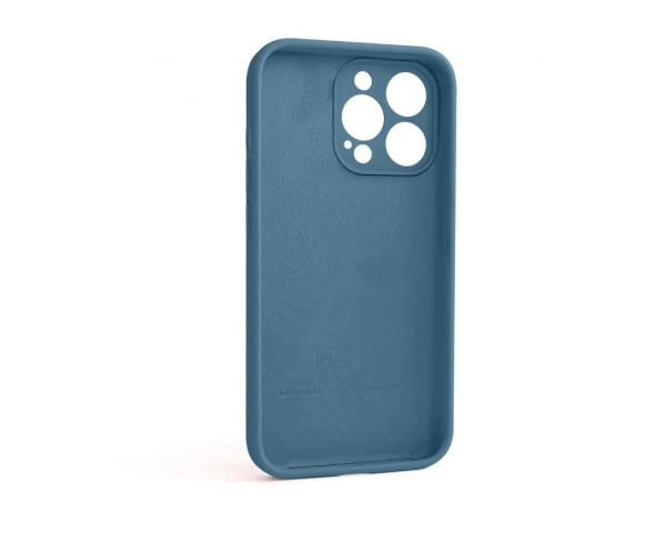 Чохол Full Silicone Case для Apple iPhone 13 Pro cosmos blue (46) закрита камера