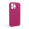 Чохол Full Silicone Case для Apple iPhone 13 Pro dragon fruit (48) закрита камера (без логотипу)