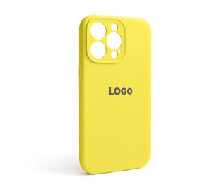 Чохол Full Silicone Case для Apple iPhone 13 Pro canary yellow (50) закрита камера