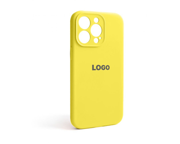 Чохол Full Silicone Case для Apple iPhone 13 Pro canary yellow (50) закрита камера