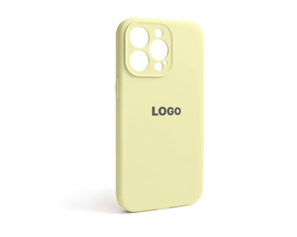 Чохол Full Silicone Case для Apple iPhone 13 Pro mellow yellow (51) закрита камера
