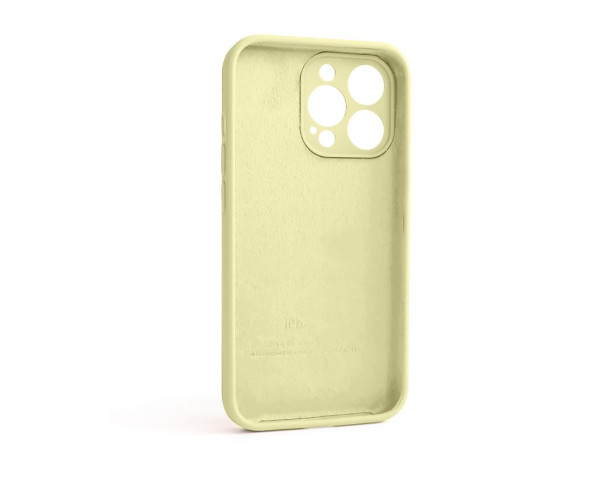 Чохол Full Silicone Case для Apple iPhone 13 Pro mellow yellow (51) закрита камера