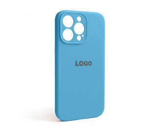 Чохол Full Silicone Case для Apple iPhone 13 Pro cornflower (53) закрита камера