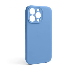 Чохол Full Silicone Case для Apple iPhone 13 Pro cornflower (53) закрита камера (без логотипу)