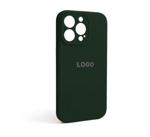 Чохол Full Silicone Case для Apple iPhone 13 Pro atrovirens green (54) закрита камера