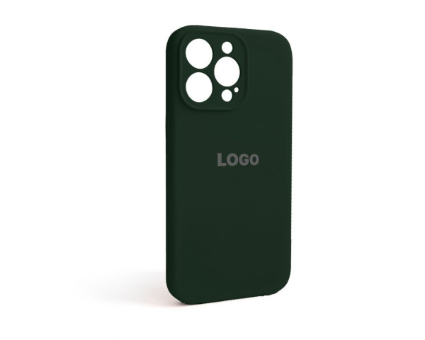 Чохол Full Silicone Case для Apple iPhone 13 Pro atrovirens green (54) закрита камера