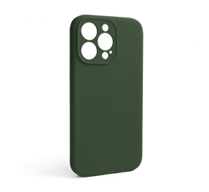 Чохол Full Silicone Case для Apple iPhone 13 Pro atrovirens green (54) закрита камера (без логотипу)