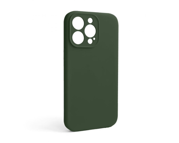 Чохол Full Silicone Case для Apple iPhone 13 Pro atrovirens green (54) закрита камера (без логотипу)
