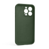 Чохол Full Silicone Case для Apple iPhone 13 Pro atrovirens green (54) закрита камера (без логотипу)