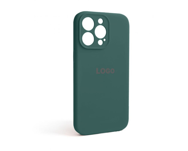 Чохол Full Silicone Case для Apple iPhone 13 Pro pine green (55) закрита камера