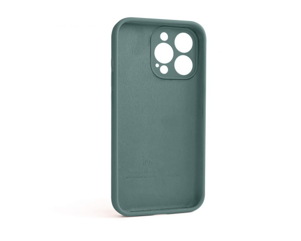 Чохол Full Silicone Case для Apple iPhone 13 Pro pine green (55) закрита камера