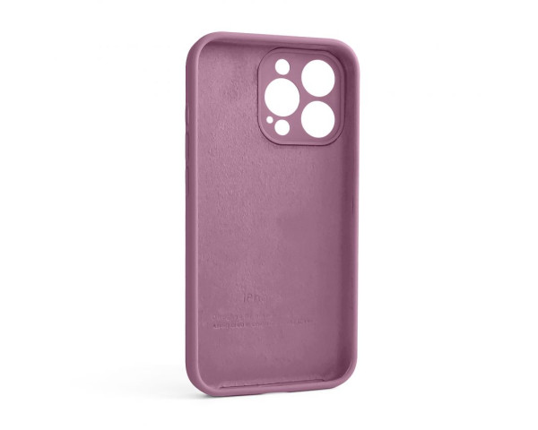 Чехол Full Silicone Case для Apple iPhone 13 Pro blueberry (56) закрытая камера (без логотипа)