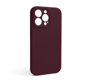 Чохол Full Silicone Case для Apple iPhone 13 Pro plum (57) закрита камера (без логотипу)