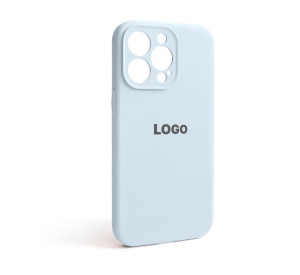 Чохол Full Silicone Case для Apple iPhone 13 Pro sky blue (58) закрита камера